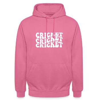 Cricket - Unisex Hoodie - Pink - Vorne - Alina (178cm) & Michal (187cm)
