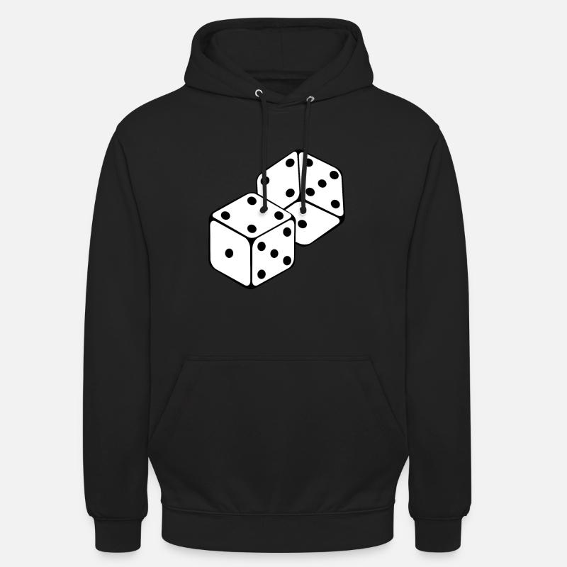 cube - Sweat-shirt à capuche unisexe - noir