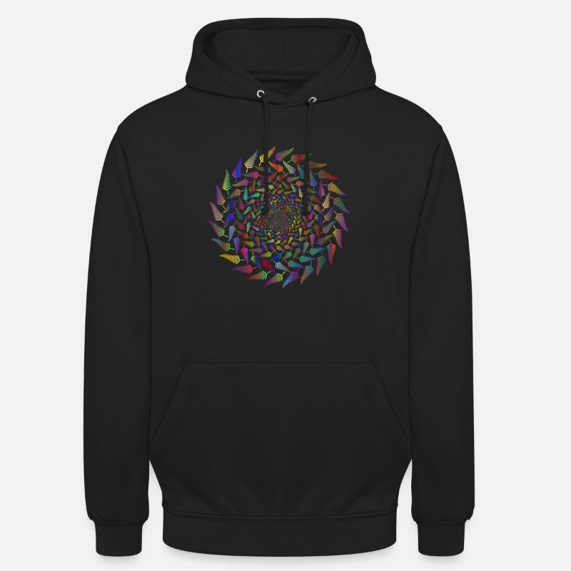 Blatt - Unisex Hoodie - Schwarz