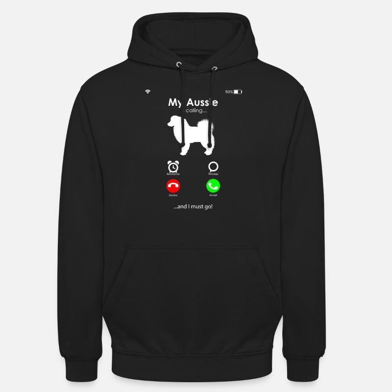 Australian Shepherd Gift - Unisex Hoodie - black