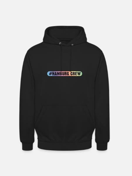 Hamburg Crew - Unisex Hoodie - black