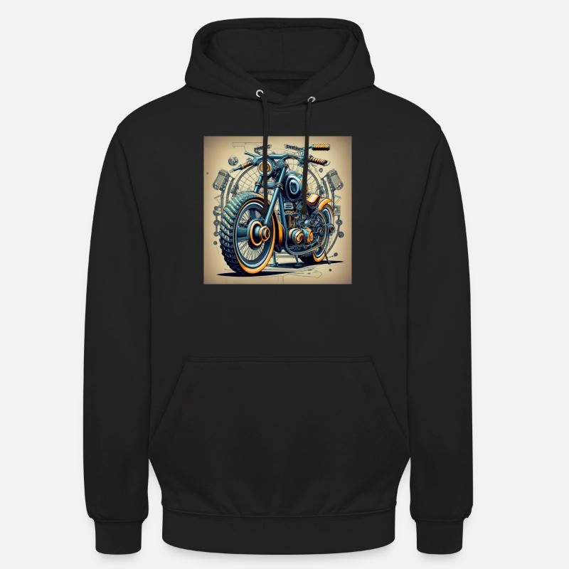 engine - Unisex Hoodie - black