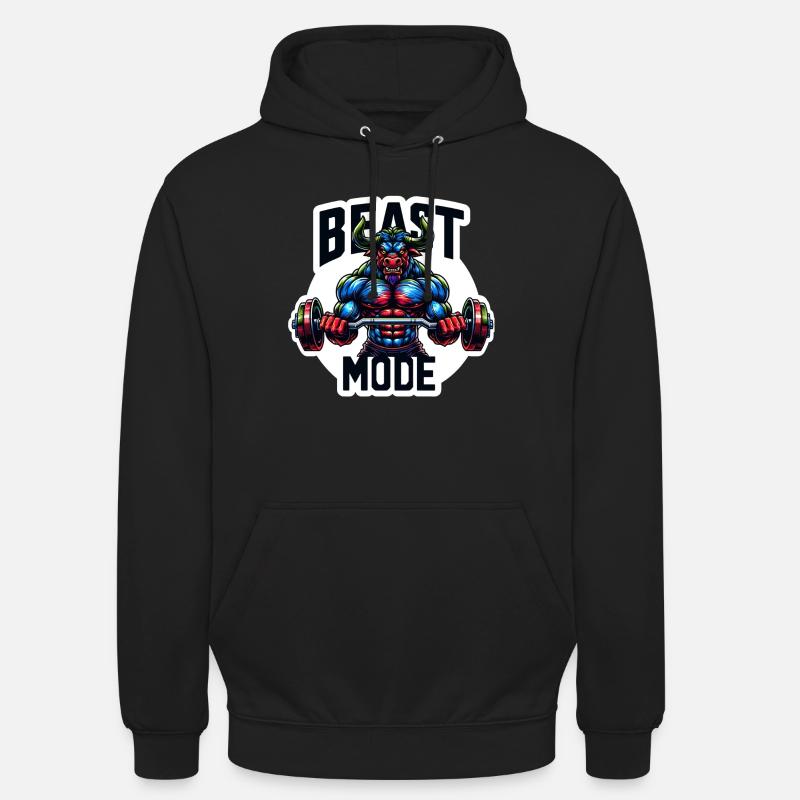 Mode Monstre - Sweat-shirt à capuche unisexe - noir