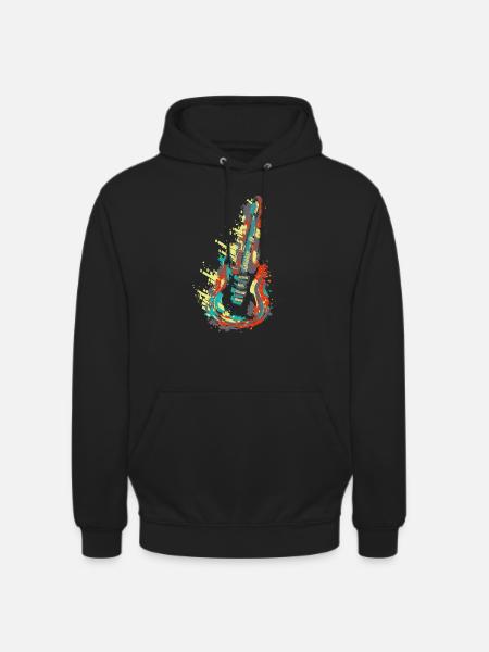 Guitar Rock'n'Roll - Unisex Hoodie - black
