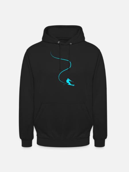 Ski slope - Unisex Hoodie - black