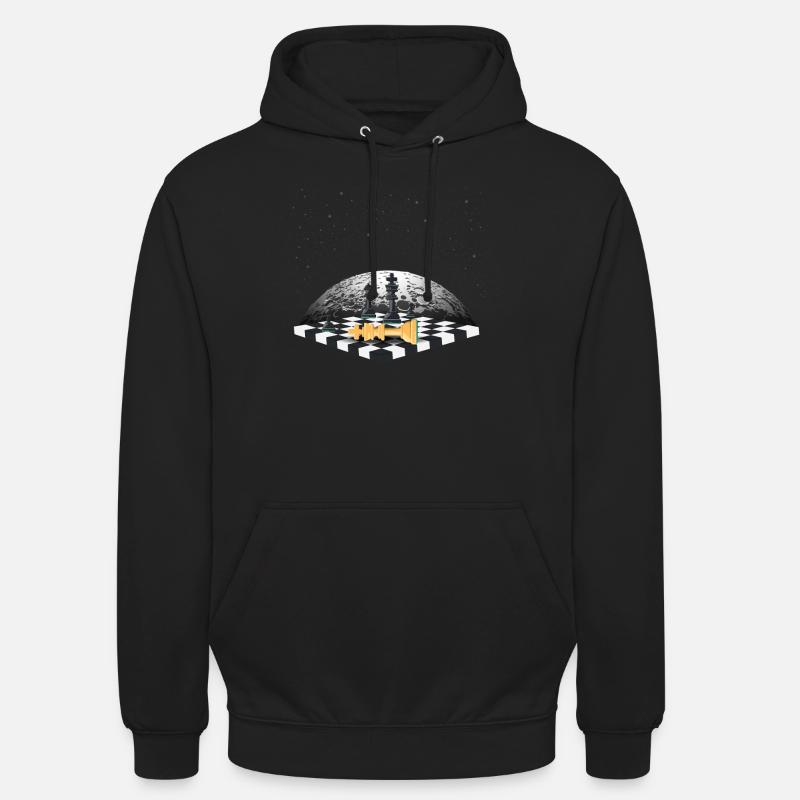 Chess chessboard - Unisex Hoodie - black