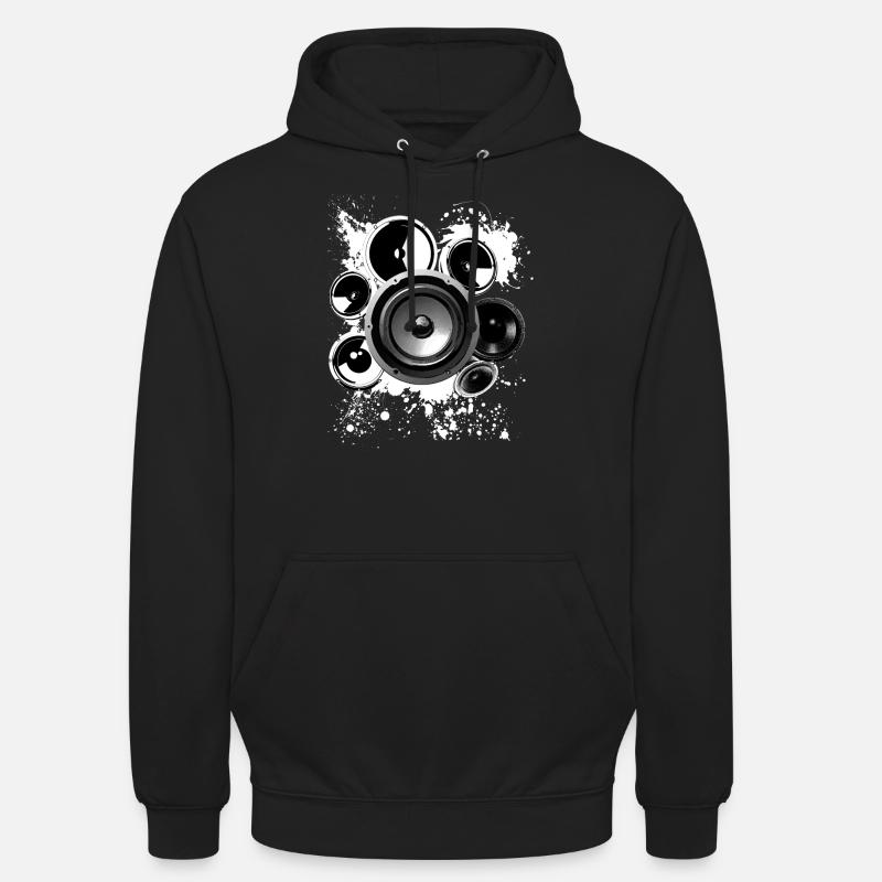 Speaker loudspeaker construction Hifi reference class techno Unisex Hoodie