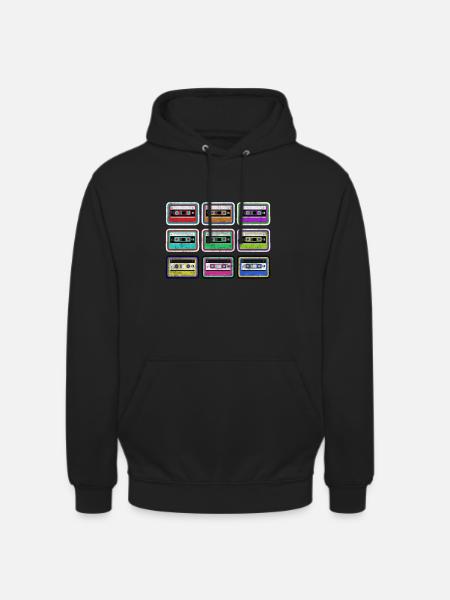 Cassette tape - Unisex Hoodie - black