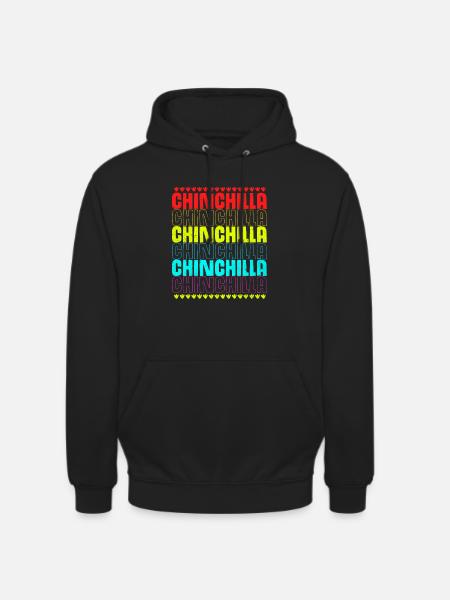 Chinchilla - Unisex Hoodie - black