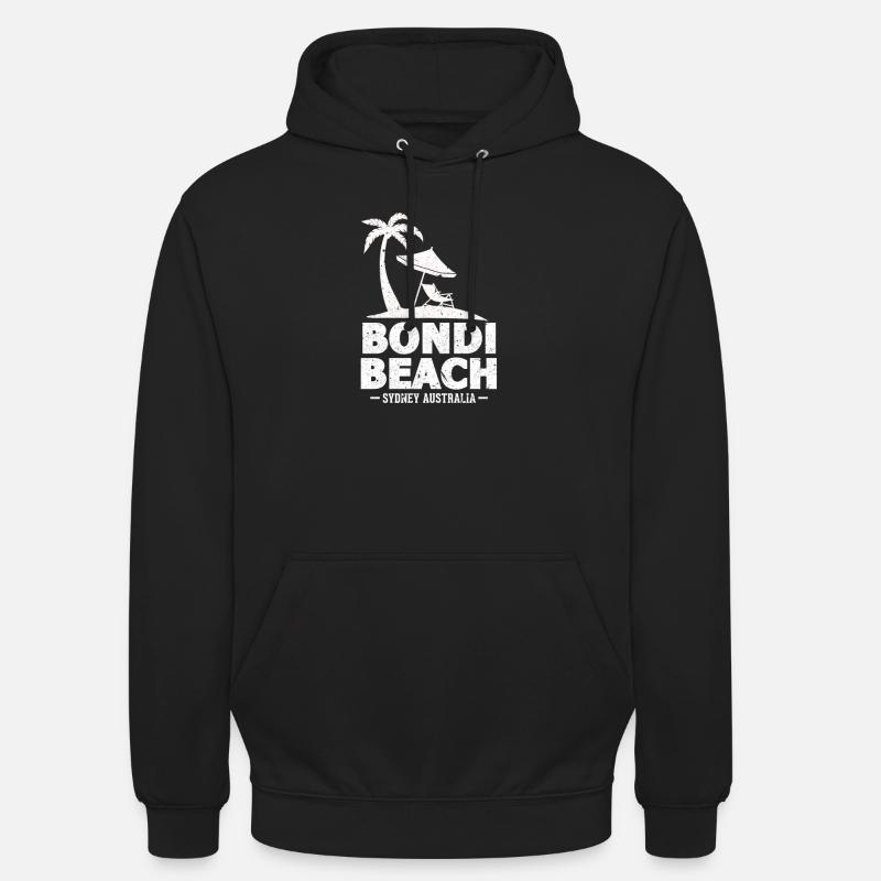 Bondi Beach - Sweat-shirt à capuche unisexe - noir