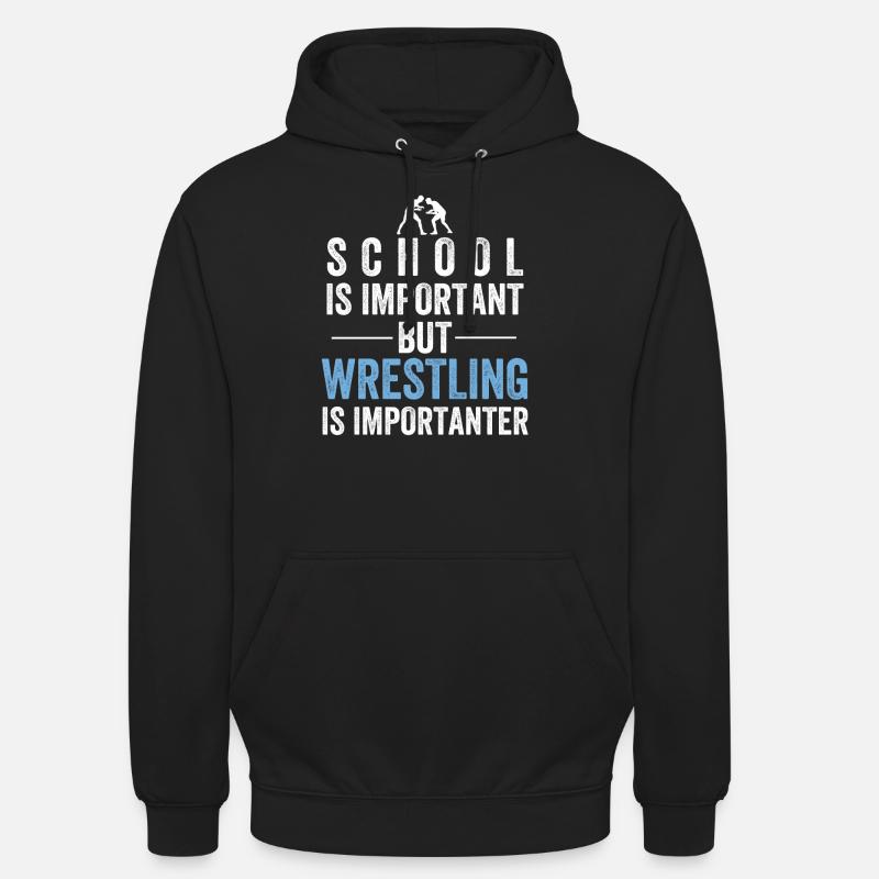 Lutte de lutte - Sweat-shirt à capuche unisexe - noir