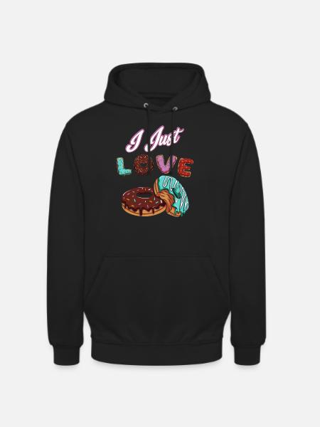 Donut - Unisex Hoodie - Schwarz