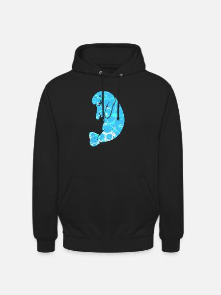 Manatee - Unisex Hoodie - black