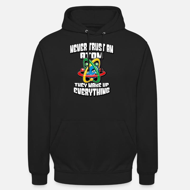 Fysik Geek - Hættetrøje unisex - sort