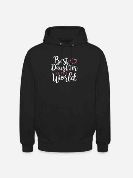 Meilleure fille - Sweat-shirt à capuche unisexe - noir