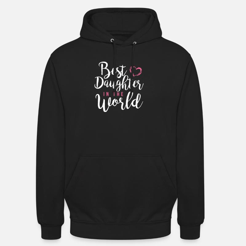 Beste Tochter - Unisex Hoodie - Schwarz