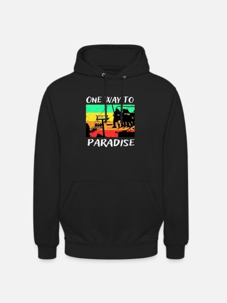 Snowboard - Unisex Hoodie - black
