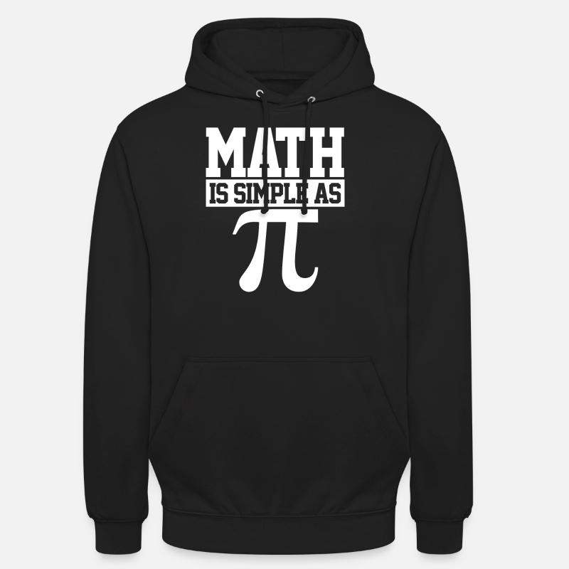 Pi Day - Sweat-shirt à capuche unisexe - noir
