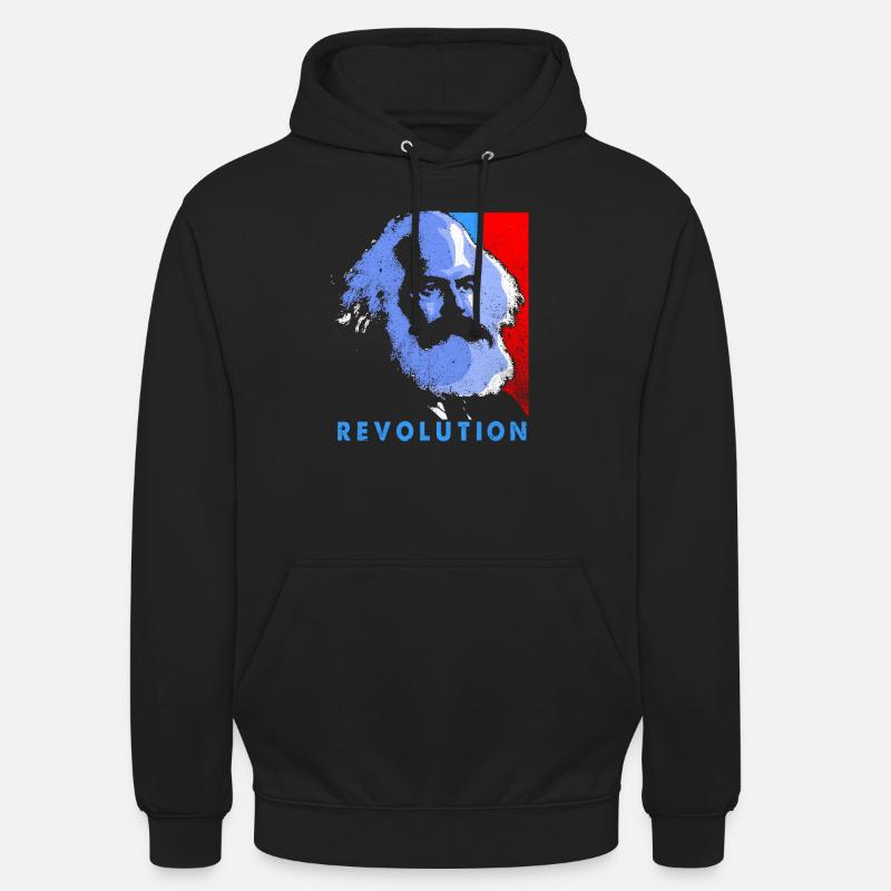 Communisme - Sweat-shirt à capuche unisexe - noir