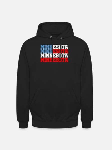 Minnesota - Unisex Hoodie - Schwarz