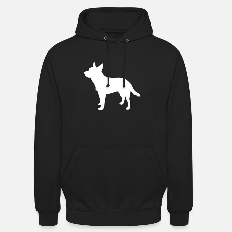 Bouvier Australien - Sweat-shirt à capuche unisexe - noir