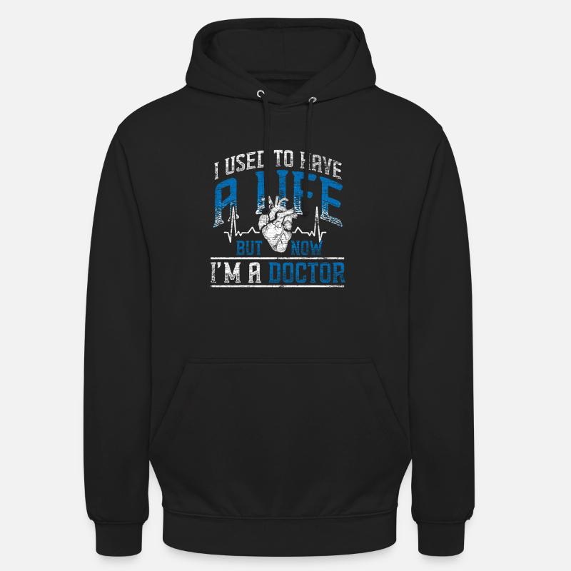 Arzt Privatleben - Unisex Hoodie - Schwarz