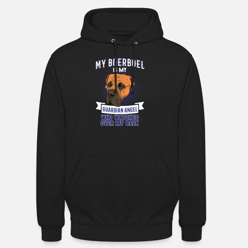 Boerboel - Sweat-shirt à capuche unisexe - noir