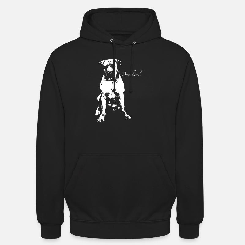 Boerboel - Sweat-shirt à capuche unisexe - noir