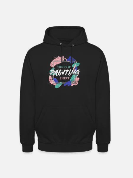 Maler - Unisex Hoodie - Schwarz