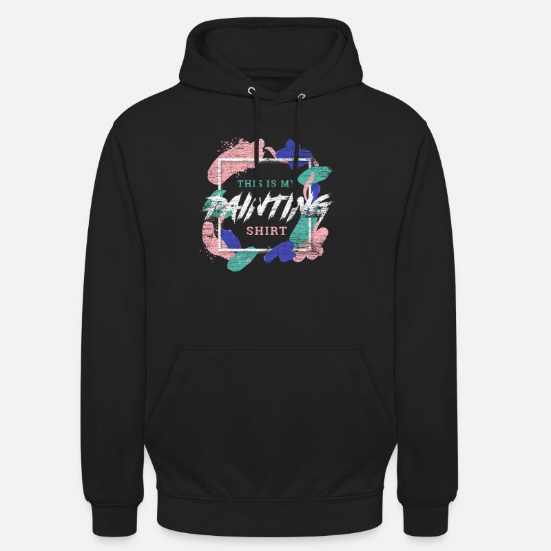 Maler - Unisex Hoodie - Schwarz