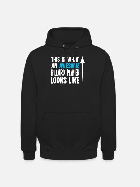 Billard - Unisex Hoodie - Schwarz