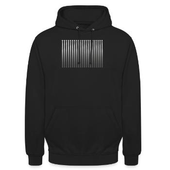 Drums - Unisex Hoodie - black - Front - Alina (178cm) & Michal (187cm)