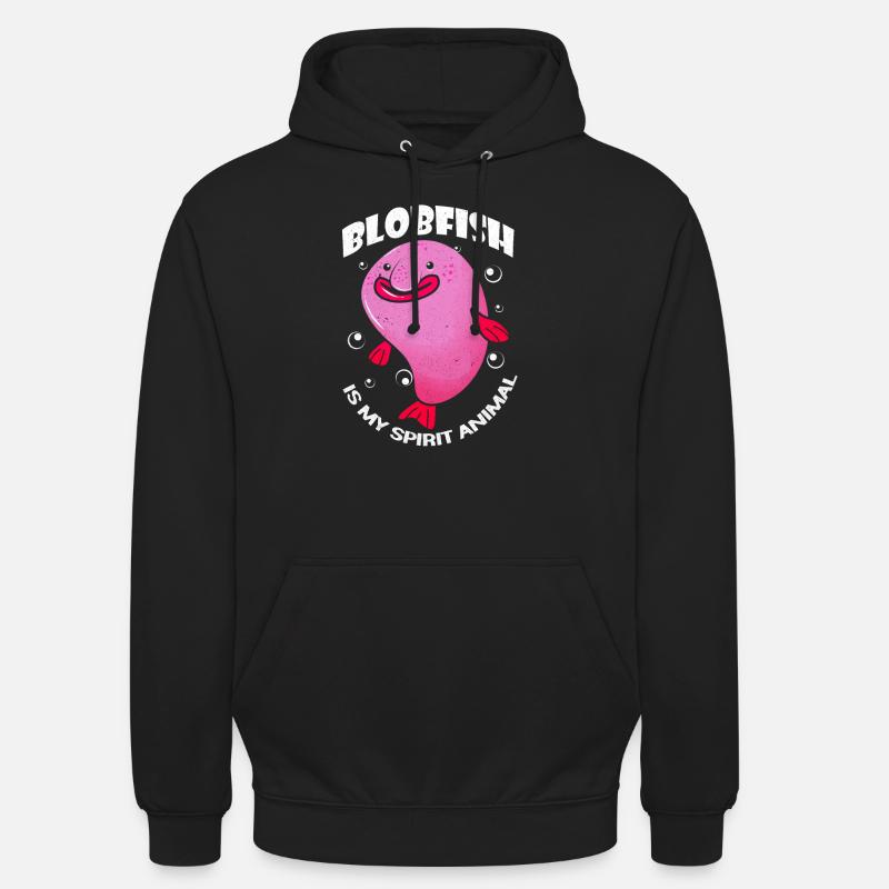 Blobfisch - Unisex Hoodie - Schwarz