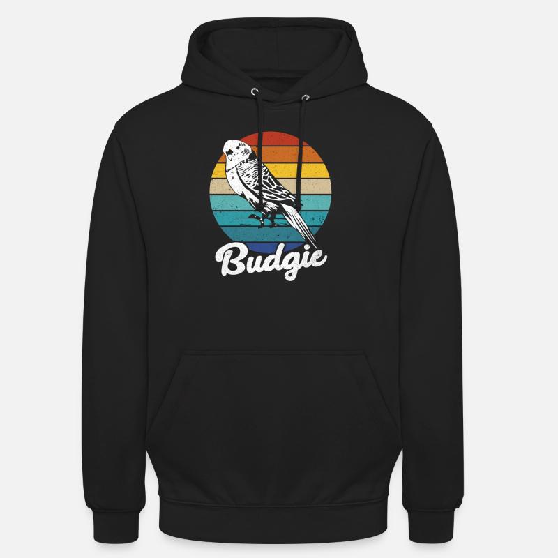 Wellensittich - Unisex Hoodie - Schwarz