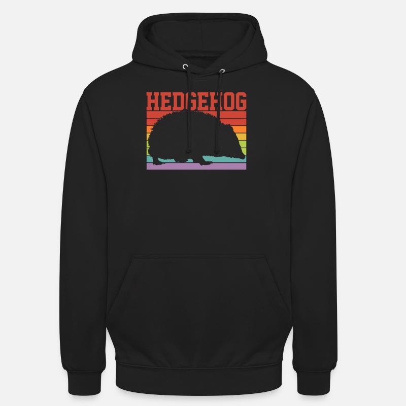 Igel Igel - Unisex Hoodie - Schwarz