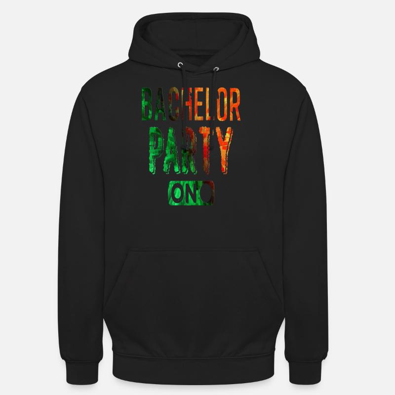 Enterrement de vie de garçon - Sweat-shirt à capuche unisexe - noir