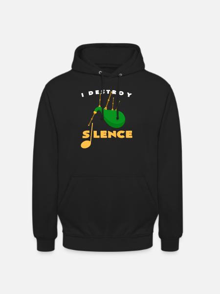bagpipes - Unisex Hoodie - black
