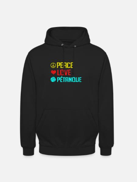 Pétanque - Unisex Hoodie - black