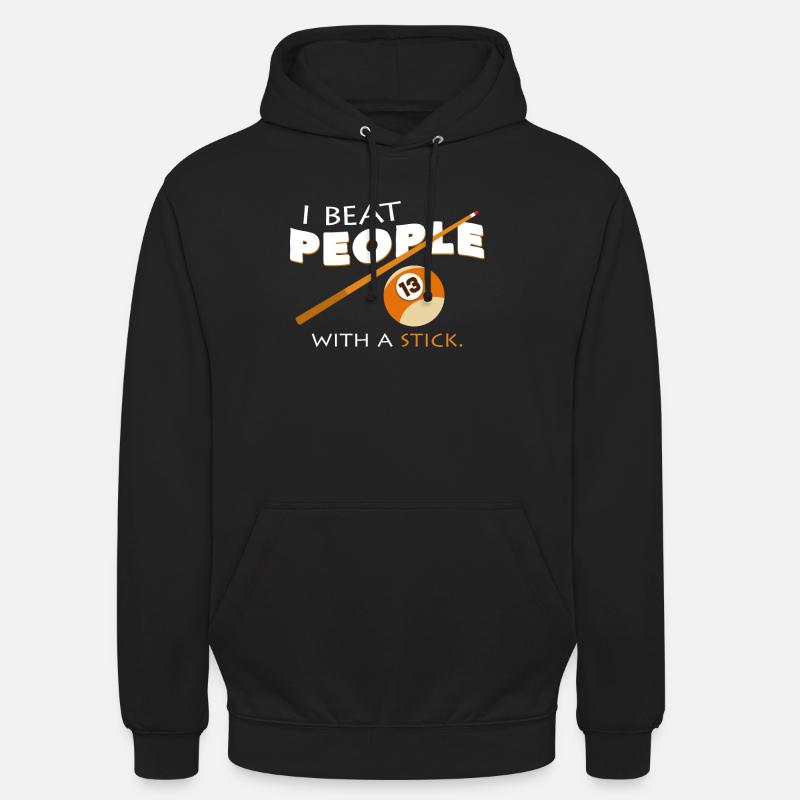 Billard - Unisex Hoodie - Schwarz