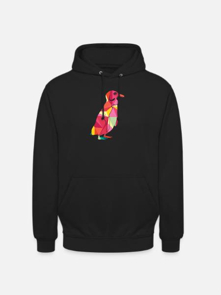 Penguin Cute animal - Unisex Hoodie - black