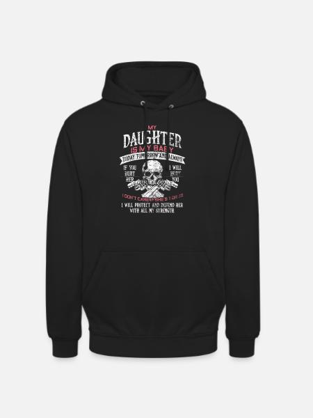 Father daughter baby - Unisex Hoodie - black