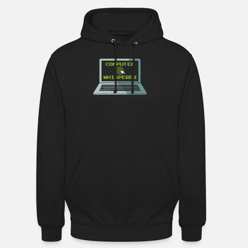 Programmer Computer Scientist Computer Whisperer - Unisex Hoodie - black