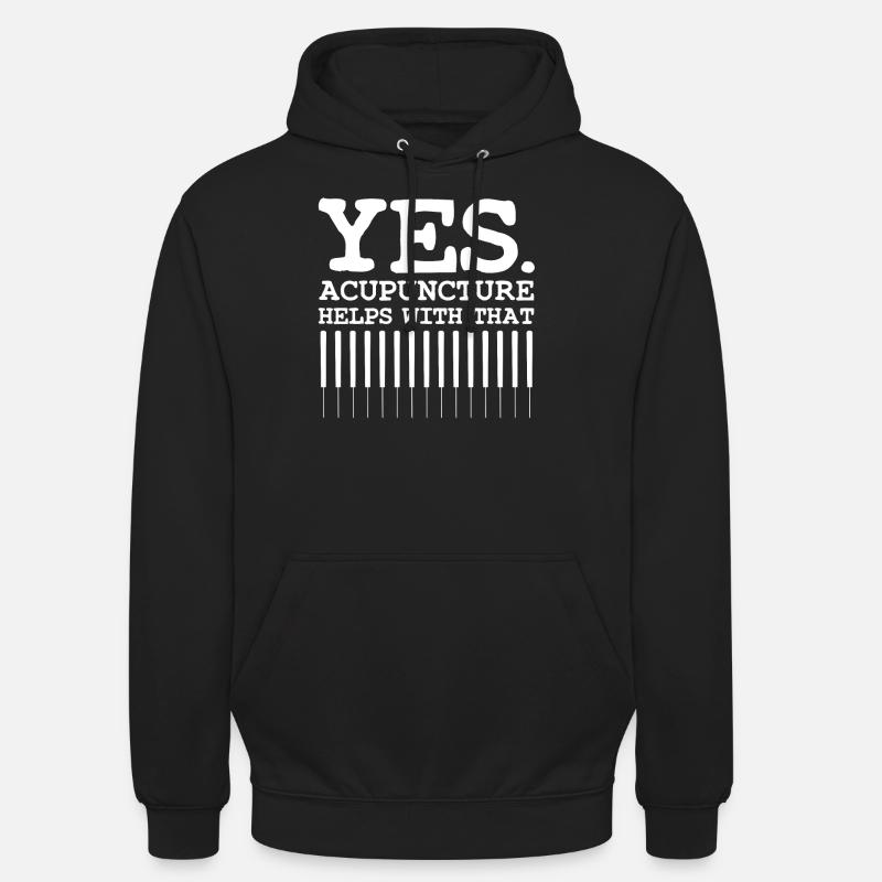Akupunktur - Unisex Hoodie - Schwarz