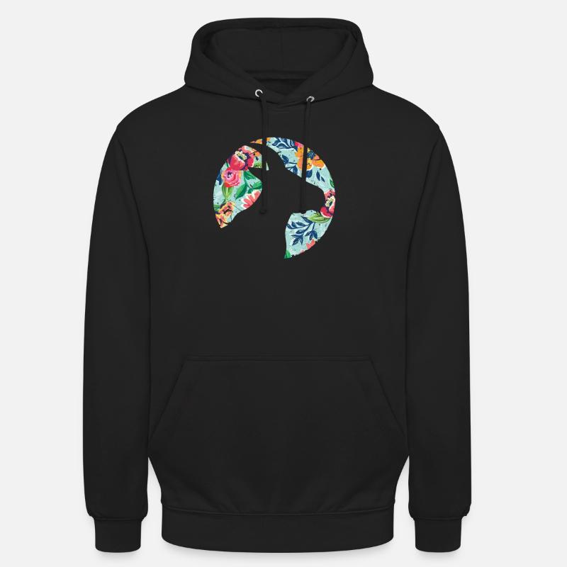 Ferme de chèvre - Sweat-shirt à capuche unisexe - noir