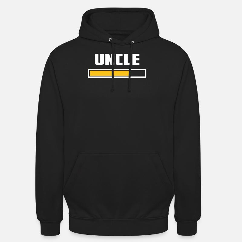 Uncle Installing Tea - Unisex Hoodie - black