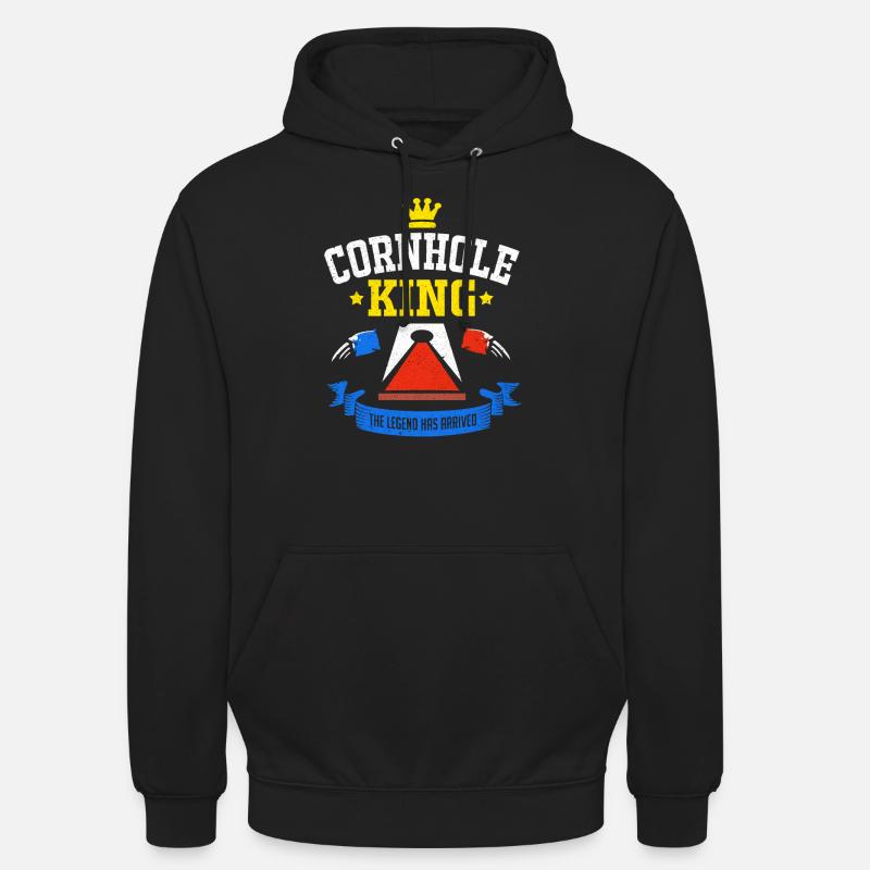 cornhole - Sweat-shirt à capuche unisexe - noir
