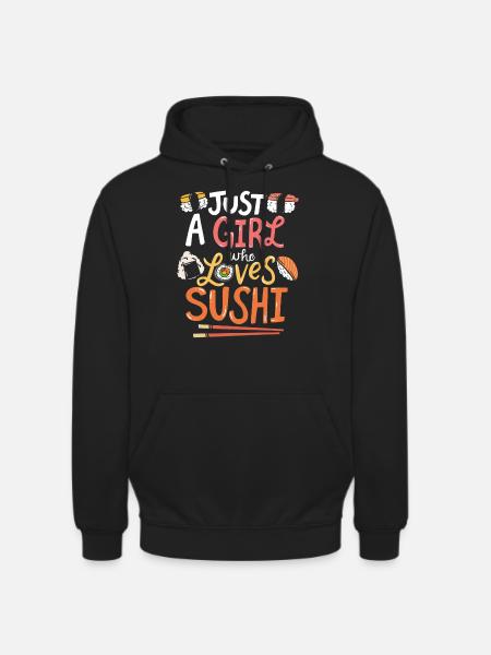 Sushi - Unisex Hoodie - Schwarz