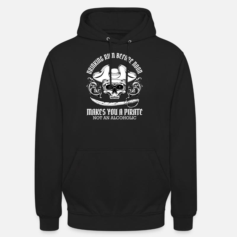 Pirat - Unisex Hoodie - Schwarz