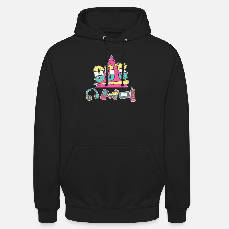 90er - Unisex Hoodie - Schwarz