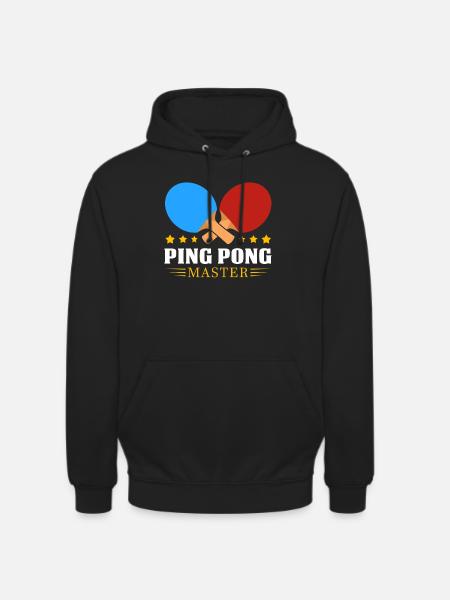 Table tennis - Unisex Hoodie - black